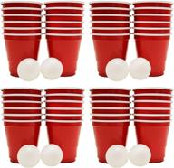 🍺 black duck brand mini beer pong game set - set of 2 shot pong games! logo