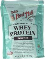 bob's red mill whey protein 🏋️ concentrate - 12-ounce bags (4-pack), high-quality protein supplement logo