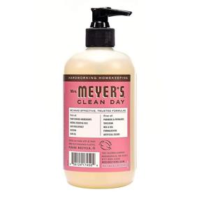 img 2 attached to 🌿 3 Pack of Mrs. Meyer's Clean Day Liquid Hand Soap Rosemary, 12.5 oz