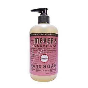 img 3 attached to 🌿 3 Pack of Mrs. Meyer's Clean Day Liquid Hand Soap Rosemary, 12.5 oz