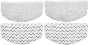 img 4 attached to 🧽 ITidyHome 4 Pack Replacement Pads for Bissell Powerfresh Steam Cleaner 1940 1440 1806 Series Mop - Compare to Part # 5938 & 203-2633 (4 Pack)