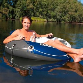 img 3 attached to Intex River Lounge Inflatable – Enhanced Diameter for Optimum Comfort and Durability