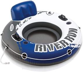 img 4 attached to Intex River Lounge Inflatable – Enhanced Diameter for Optimum Comfort and Durability