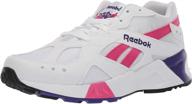 stylish reebok aztrek sneaker: black and yellow men's shoes for fashion sneakers enthusiasts logo