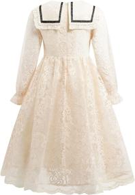 img 3 attached to Bridesmaid Wedding Vintage Country Sundresses: Girls' Clothing for Dresses that Delivers Timeless Charm