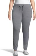 👖 hanes women's jogger pants with convenient pockets логотип