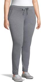 img 1 attached to 👖 Hanes Women's Jogger Pants with Convenient Pockets