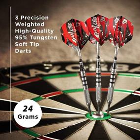 img 3 attached to 🎯 Enhance Your Dart Game with the Viper Blitz 95% Tungsten Steel Tip Darts: Includes Storage/Travel Case