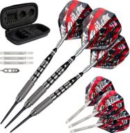 🎯 enhance your dart game with the viper blitz 95% tungsten steel tip darts: includes storage/travel case логотип