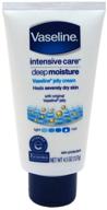 💧 vaseline petroleum jelly cream deep moisture 4.50 oz (pack of 8): ultimate skin hydration from trusted brand logo