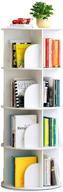 upgraded rotating bookshelf stackable organizer логотип