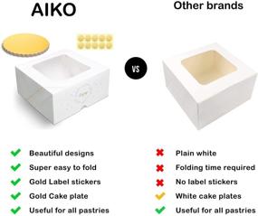 img 1 attached to 🚗 AIKO Auto Folding Stickers - Premium Quality and Durability