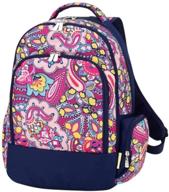 🎒 ellison paisley polyester multi-functional backpack logo