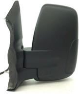high-quality driver left side mirror replacement power mirror | ford transit 150 250 350 (2015-onward) logo