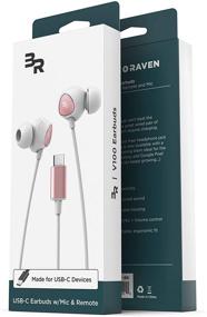 img 3 attached to 🎧 Bolle & Raven USB-C Headphones with Mic: Premium Type-C Earphones for Pixel, Galaxy, and More!