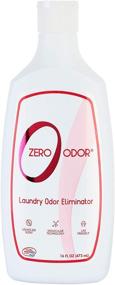 img 2 attached to 👃 Zero Odor Laundry Odor Eliminator - Patented Molecular Technology for Permanently Eliminating Odor from Clothes, Towels, Linens, Shoes, Bags & More - Smell Great Again with 16oz Size