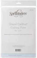 🔪 spellbinders grand calibur пластина для резки: высокоэффективный инструмент для точной резки размером 8,5 на 12 дюймов логотип