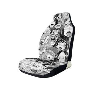 img 4 attached to 🚗 Manga Anime Car Seat Covers: Perfect Fit for Your Car, Truck, SUV or Van!