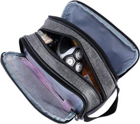img 3 attached to 🧳 Waterproof Toiletry Organizer for Travel: Cosmetic Accessories & Other Travel Essentials