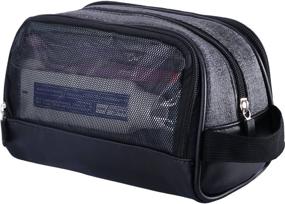 img 4 attached to 🧳 Waterproof Toiletry Organizer for Travel: Cosmetic Accessories & Other Travel Essentials