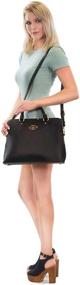 img 2 attached to Dasein Handbags Satchel Shoulder Briefcase Women's Handbags & Wallets for Satchels