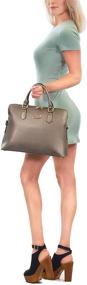 img 3 attached to Dasein Handbags Satchel Shoulder Briefcase Women's Handbags & Wallets for Satchels