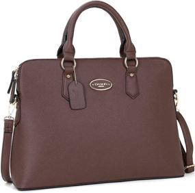 img 4 attached to Dasein Handbags Satchel Shoulder Briefcase Women's Handbags & Wallets for Satchels