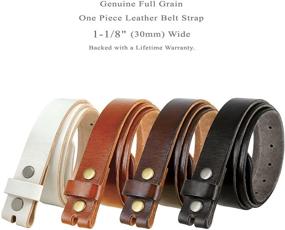 img 3 attached to 👩 BS 100 Womens Vintage Style Leather Belts - Ideal Men's Accessories