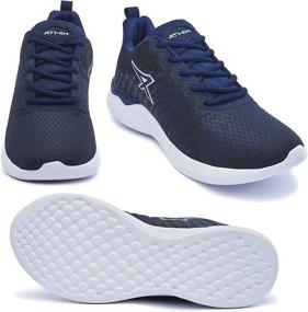 img 2 attached to 👟 Ultimate Comfort and Style: ATHIX Men's Running Shoes for Athletic Performance