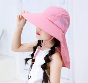 img 3 attached to 👶 Ultimate Kids Protection: Toddler Bucket Fishing Hat & Cap Accessories for Boys