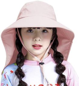 img 4 attached to 👶 Ultimate Kids Protection: Toddler Bucket Fishing Hat & Cap Accessories for Boys