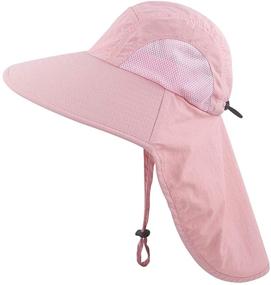 img 1 attached to 👶 Ultimate Kids Protection: Toddler Bucket Fishing Hat & Cap Accessories for Boys