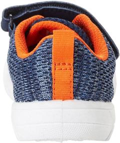 img 3 attached to Comfortable and Stylish Knitted Sneakers for Toddlers and Little Kids by Simple Joys Carter's (1-8 yrs)