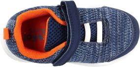 img 1 attached to Comfortable and Stylish Knitted Sneakers for Toddlers and Little Kids by Simple Joys Carter's (1-8 yrs)