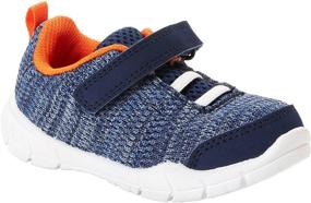 img 4 attached to Comfortable and Stylish Knitted Sneakers for Toddlers and Little Kids by Simple Joys Carter's (1-8 yrs)