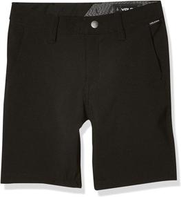 img 3 attached to 🩳 Volcom Boys' Frickin Surf N' Turf Hybrid Stretch Chino Short: Big Boys & Little Boys Sizes - Explore Performance and Style