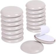 ezprotekt 16-piece value pack self-stick furniture sliders 2-1/8&#34; - heavy duty furniture moving pads with adhesive backing - ideal for carpeted surfaces логотип