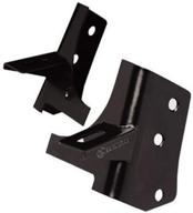 🚙✨ enhance your jeep tj's lighting system with kc hilites 7311 windshield hinge mount bracket set - pair logo