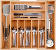 mosonic organizer expandable silverware flatware логотип