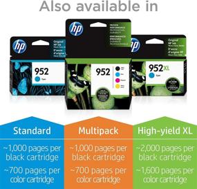 img 1 attached to Картриджи HP 952 черного цвета, совместимые с принтерами OfficeJet Pro 7700, 8200, 8700 серии - 3YP21AN