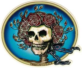 img 1 attached to Grateful Dead Skull Roses Sticker Exterior Accessories