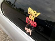 🐉 автентичный наклейка для бампера baby on board goku dragonball z - идеально подходит для автомобилей, грузовиков, фургонов, домов на колесах, прицепов! логотип