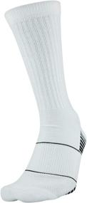 img 3 attached to 🧦 White/Black Under Armour Youth Team Crew Socks, Small Size - 1 Pair