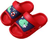 👦 smajong kids garden clogs: lightweight boys' shoes - stylish clogs and mules for outdoor adventures! logo