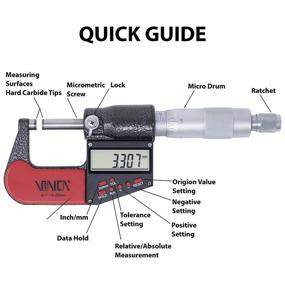 img 3 attached to Precision and Accuracy Unleashed: Introducing the VINCA DMCA 0105 Micrometer Measuring Resolution