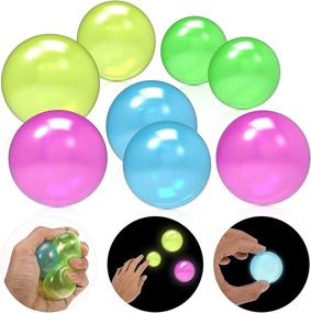 img 4 attached to Pieces Ceiling Luminous Decompression Anxiety Sports & Outdoor Play for Kickball & Playground Balls