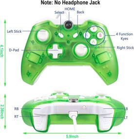 img 1 attached to LUXMO PREMIUM Controller Vibration Transparent Xbox One