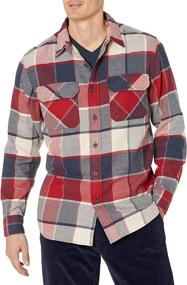 img 2 attached to Men's Clothing and Shirts: Pendleton Sleeve Super Burnside Flannel