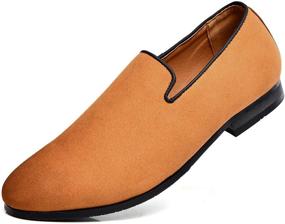 img 3 attached to Stylish and Comfortable Men's 👞 Leather Loafers: Modern Moccasins for Fashionable Gentlemen