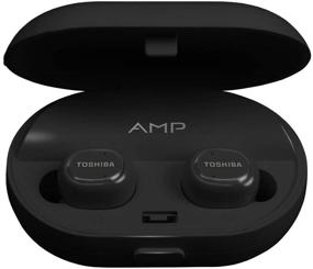 img 2 attached to 🎧 Toshiba RZE-BT900E(K) True Wireless Earbuds - Black